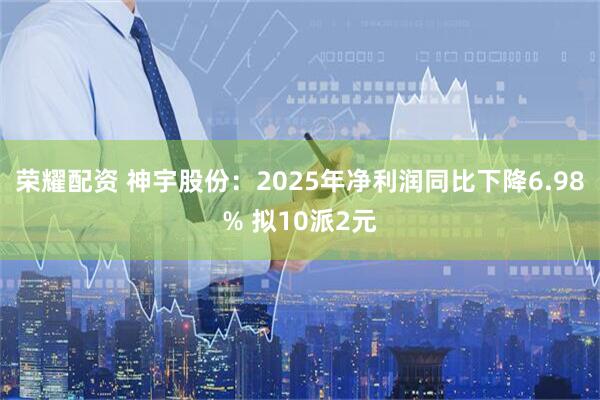 荣耀配资 神宇股份：2025年净利润同比下降6.98% 拟10派2元